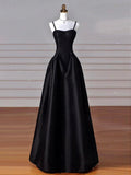 Sweetheart ??Prom Dress for Birthday&Graduation-Burgundy Satin Long Formal Evening Dress HZ1024
