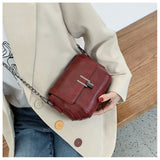 Kong style retro versatile chain crossbody bag HZ1024